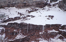 Gletscher am Chimborazo