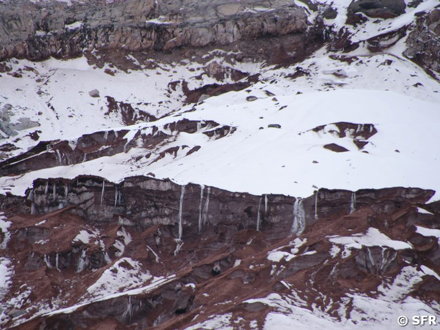 Gletscher am Chimborazo