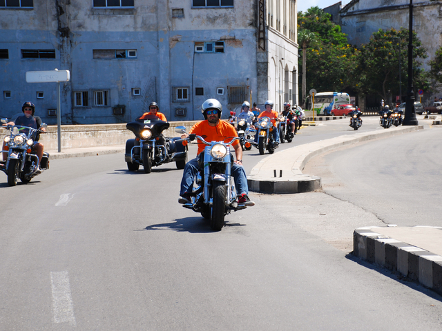 Harley Davidson in Kuba