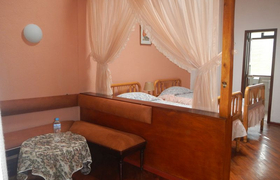 Zweibettzimmer in der Hostería Sommergarten