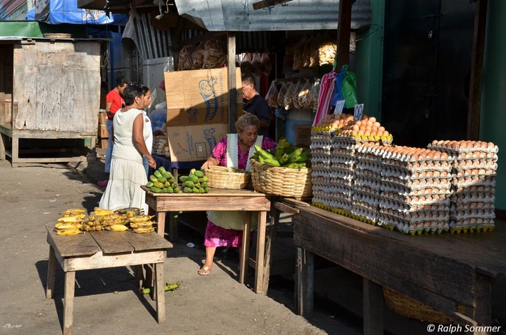 Marktstand in Granada Nicaragua