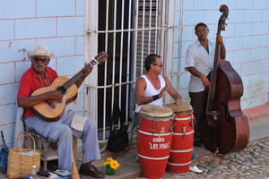 Musikanten in Trinidad