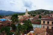 Stadtbild von Trinidad auf Kuba