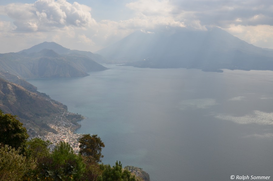 Ausblick Atitlan See
