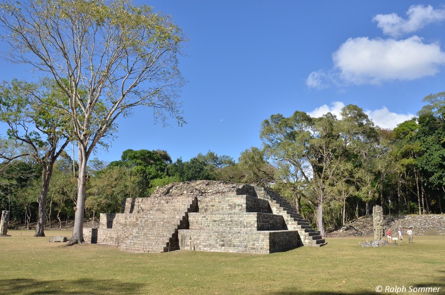 Maya-Tempel in Copán