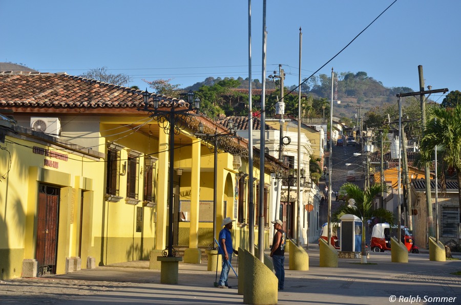 Dorfstraße in Copán