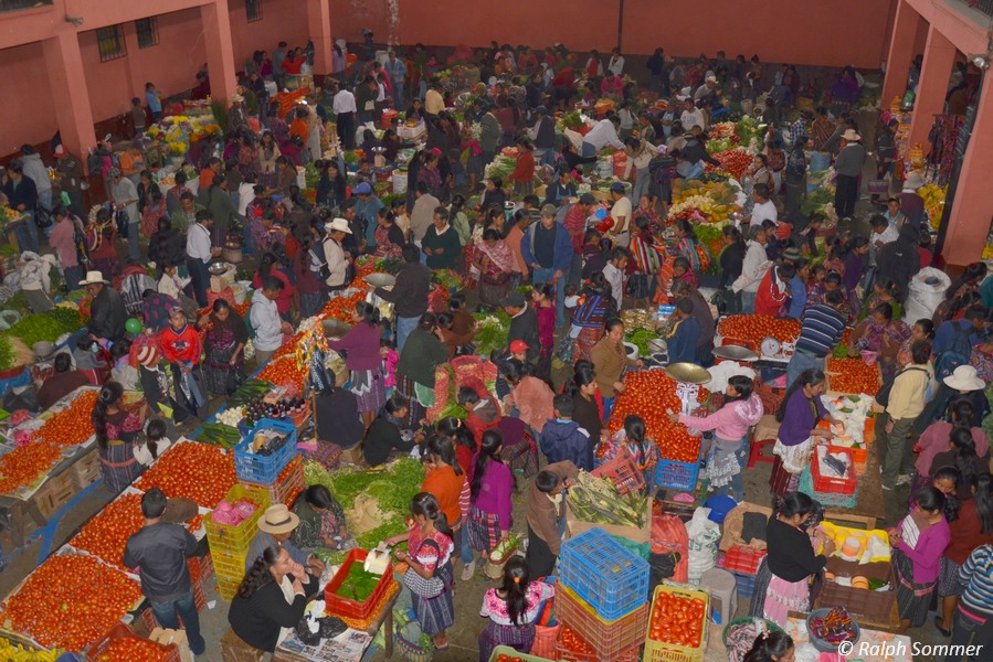 Gemüsehalle in Chichicastenango