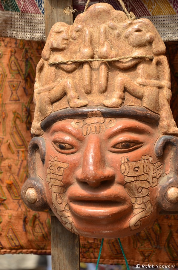 Maya Maske in Chichicastenango