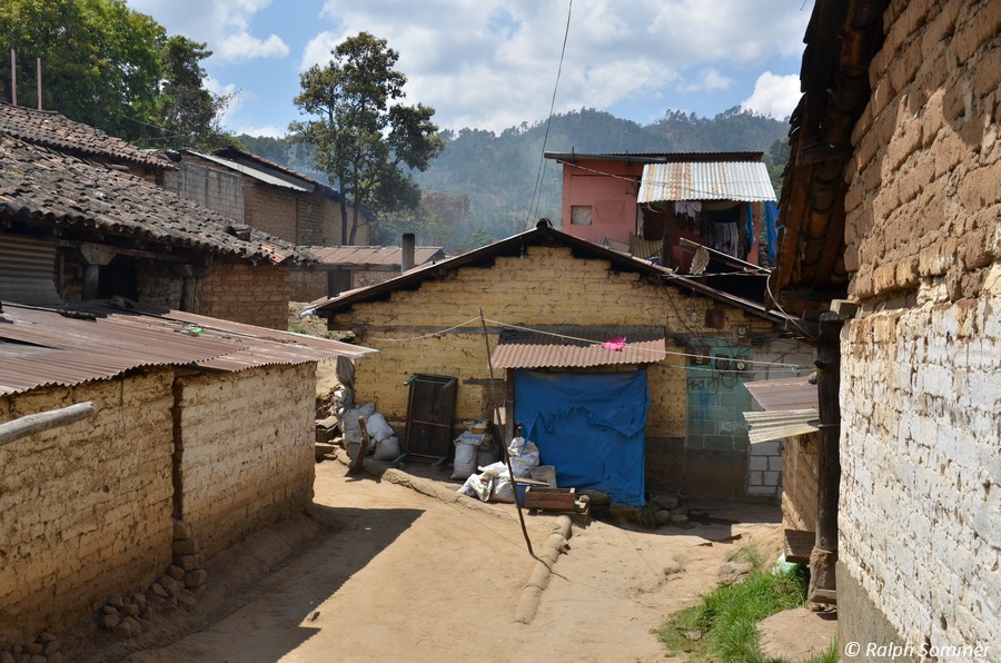 Adobehütten in Chichicastenango