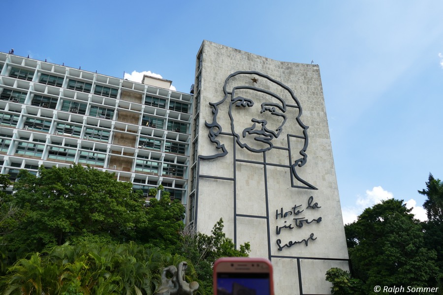 Che Guevara Widmung in Havanna