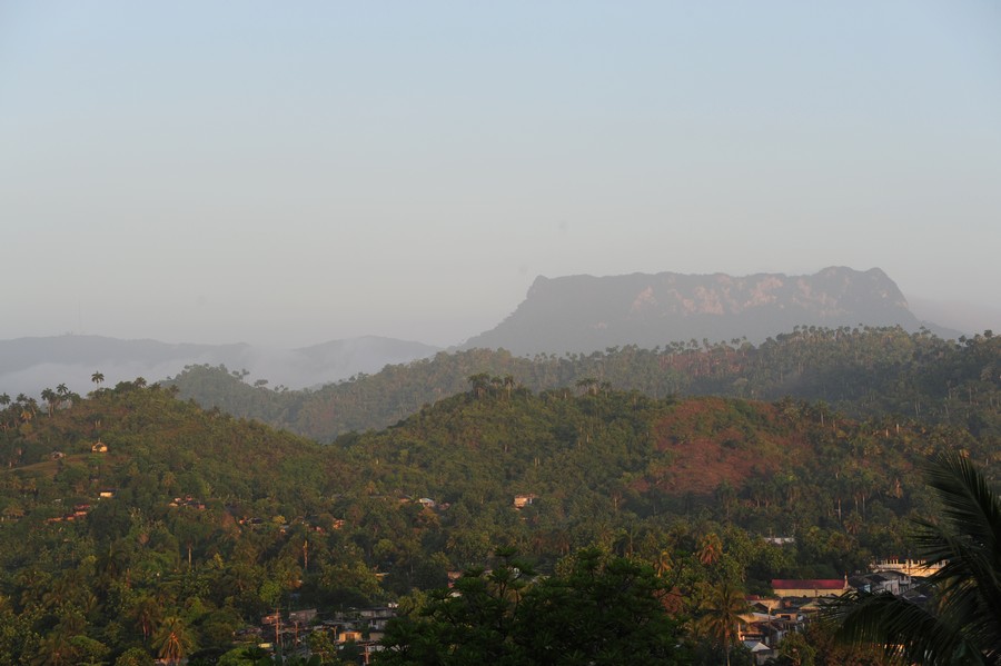 Blick auf Kalksteintafelberg El Yunque