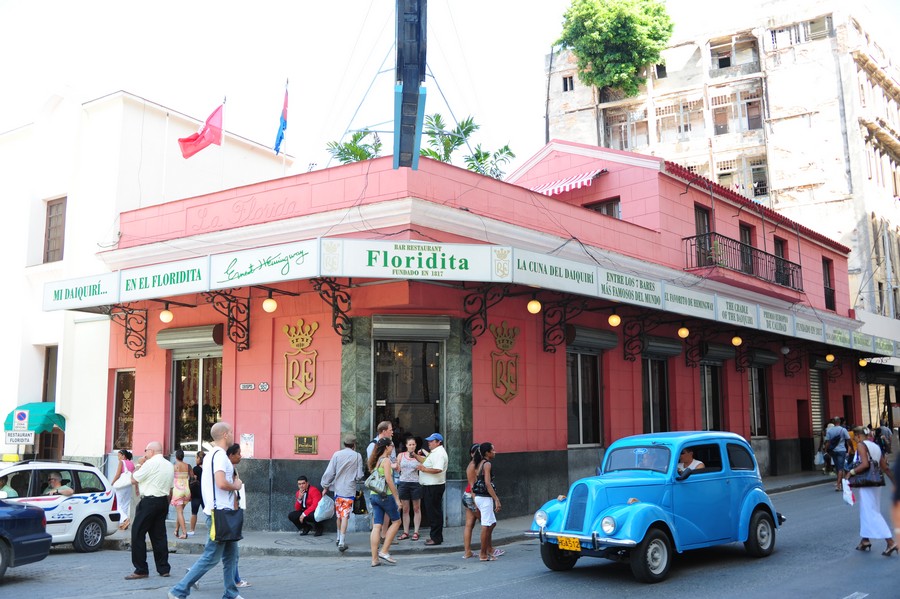 Hemingways Stammbar Floridita in Havanna