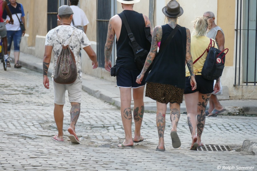 Jugend in Altstadt von Havanna
