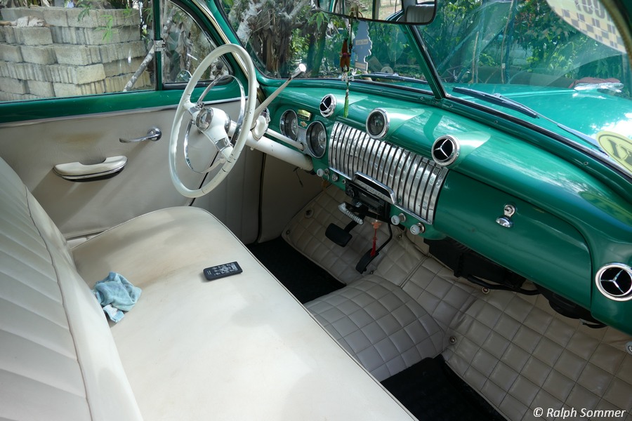 gepflegter Chevrolet Fahrraum