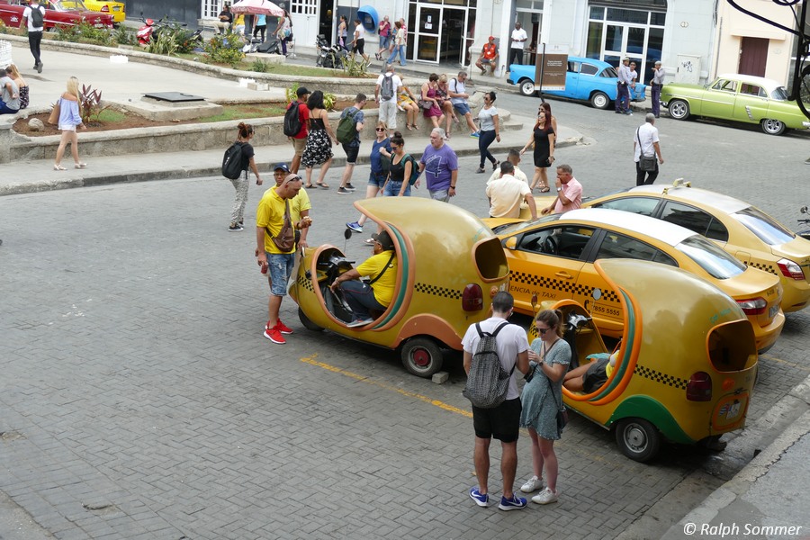 Getümmel Altstadt Havanna