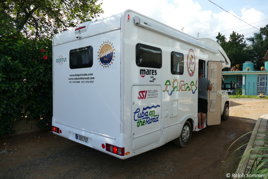 Wohnwagen in Viñales auf Kuba