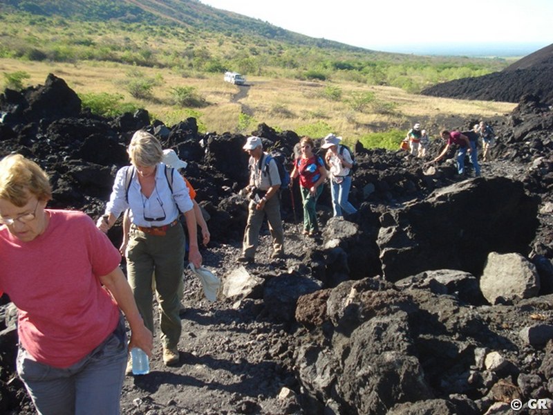 Wanderung am Cerro Negro Nicaragua
