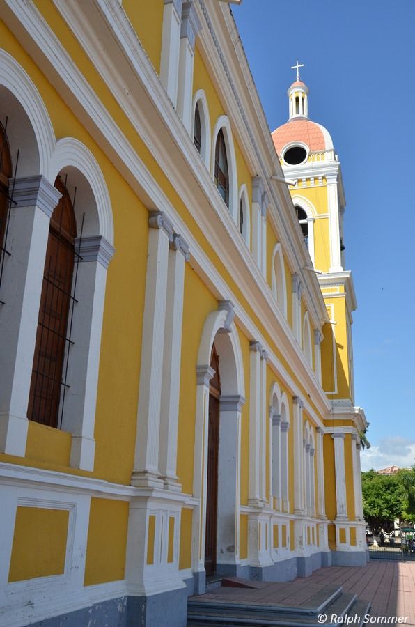 Neoklassische Kathedrale in Granada Nicaragua