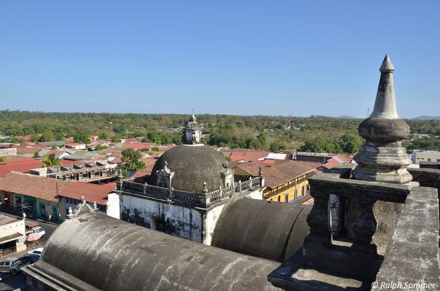 Blick vom Dach der Kathedrale
