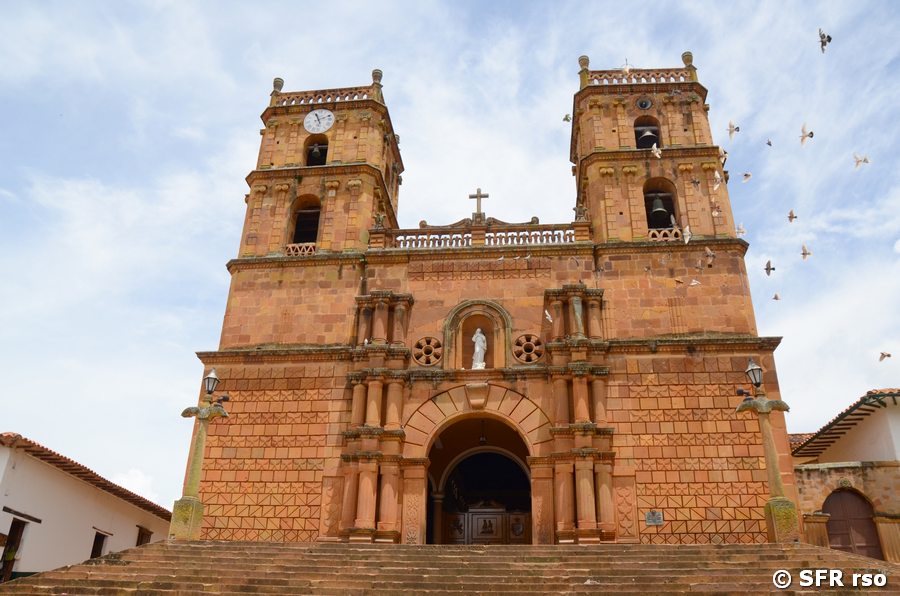 Frontansicht Kathedrale Barichara