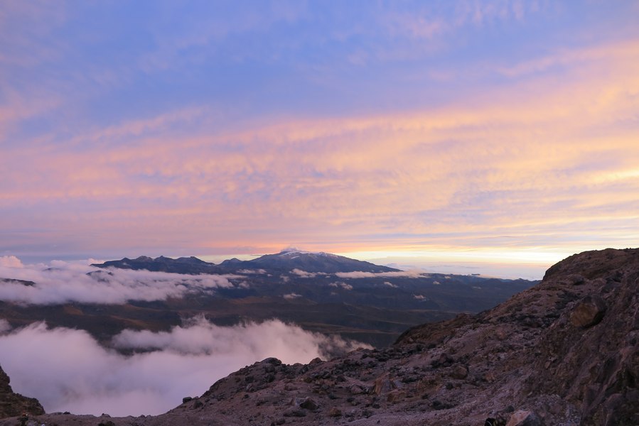 Abendstimmung Kordillere