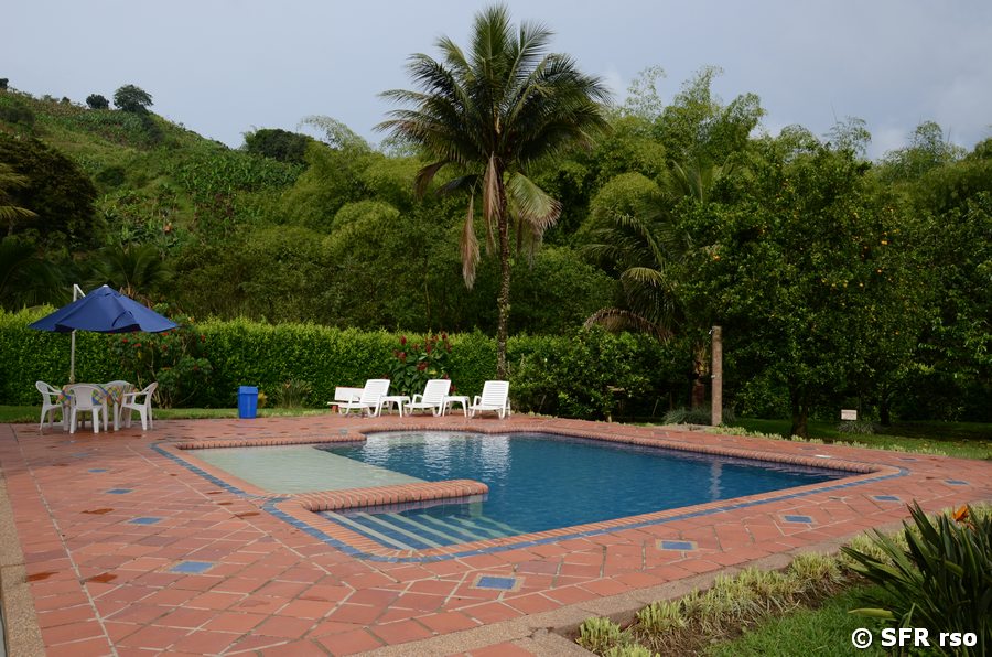 Pool bei der Finca Galicia