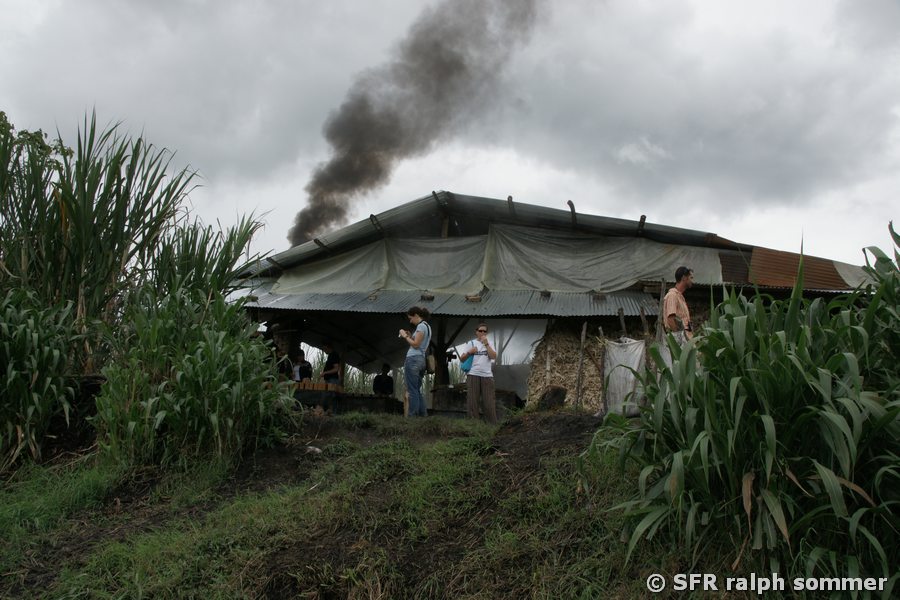 Zuckerrohrfabrik bei San Agustín