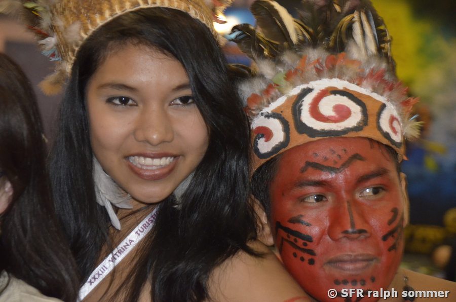 Indigenes Paar in La Guainia