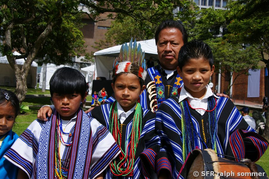 Guambiano Familie