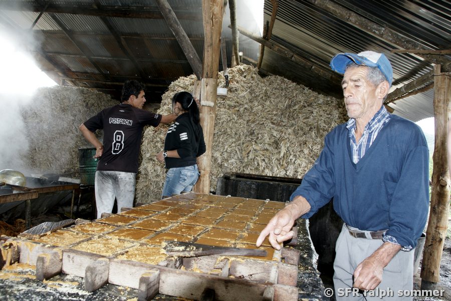 Panela Zubereitung San Agustín