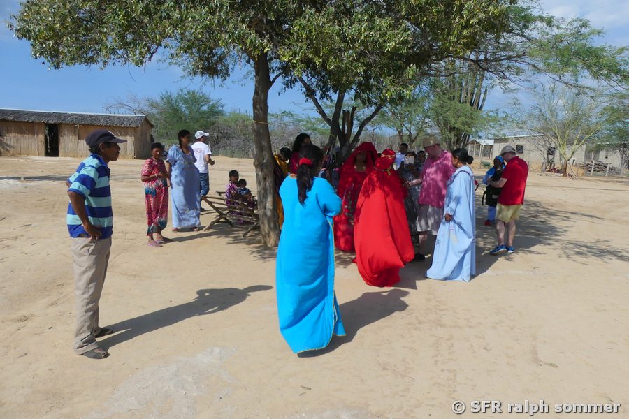 Wayuu Einwohner Cabo de la Vela