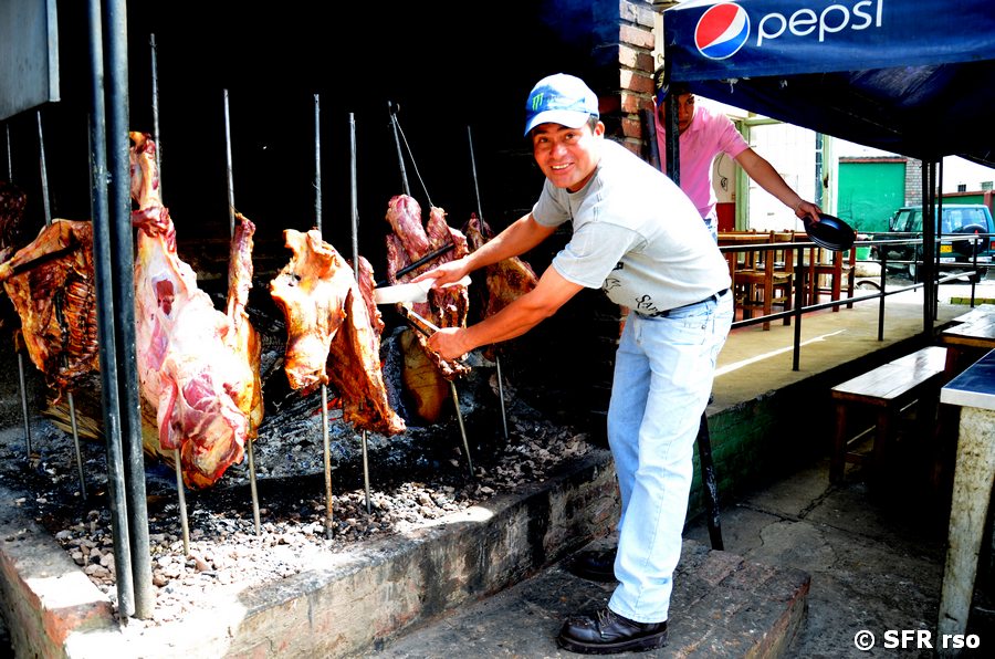 Fleisch auf dem Grill