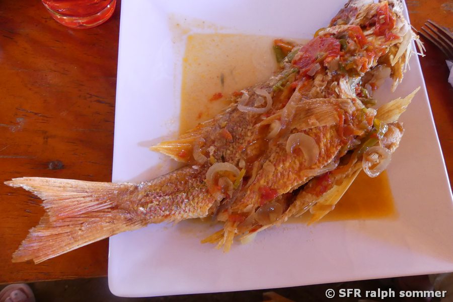Fisch in Soße