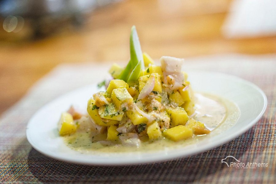 Ceviche mit Maracuya