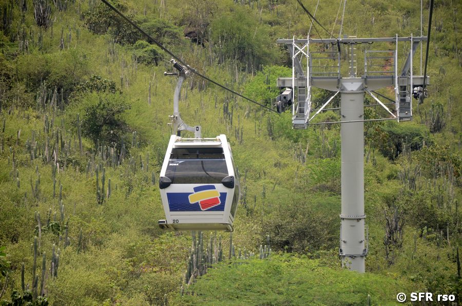 Teleferico Gondelbahn am Chicamoya Canyon