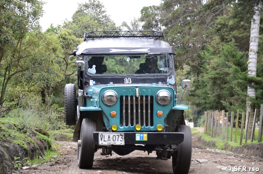 Per Willy Jeep ins Cocora-Tal