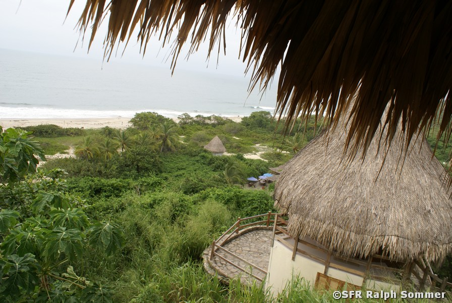 Blick auf den Strand