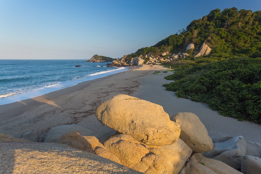 Strand Nationalpark Tayrona