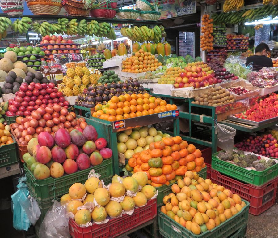 Früchtemarkt in Bogotá