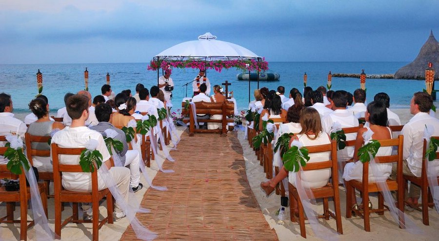 Hochzeit am Strand in Punta Faro